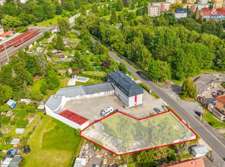 Pronájem - pozemek pro komerční výstavbu, 1 100 m²