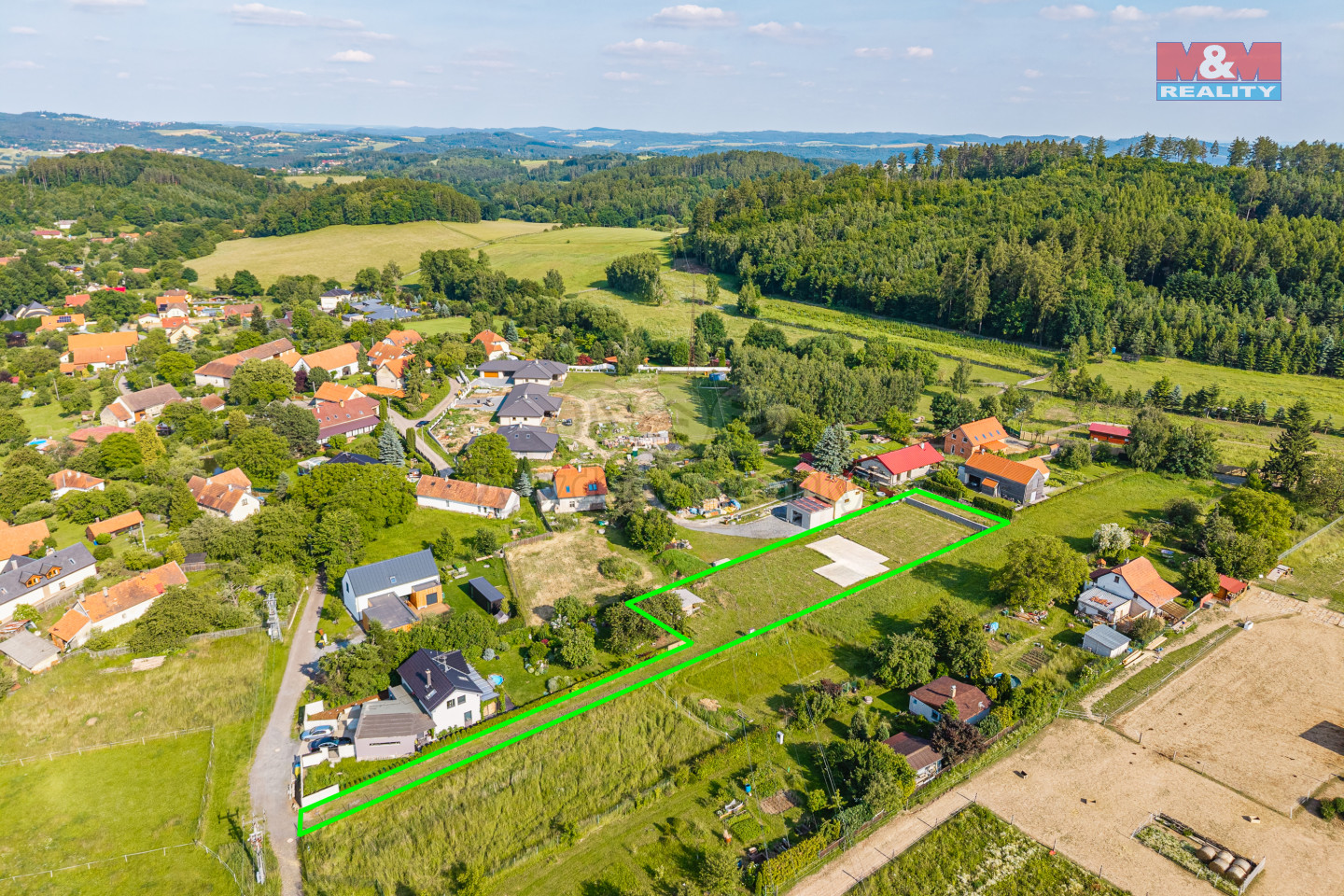 Prodej pozemku k bydlení, 1987 m², Kunice