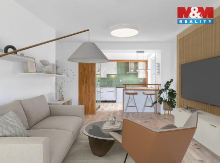 Prodej bytu, 3+1, 64 m²