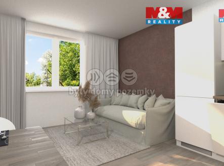 Pronájem bytu, 1+kk, 21 m²