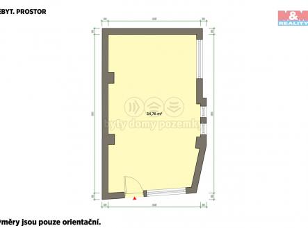 Pronájem obchodní prostor, 35 m²