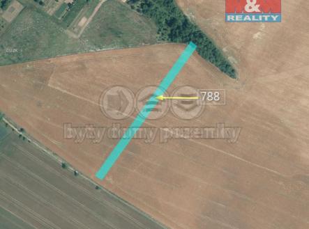Prodej pozemku, zemědělská půda, 657 m²