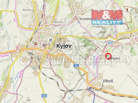 Prodej pozemku, zemědělská půda, 657 m²