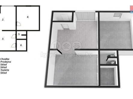 Prodej obchodní prostor, 84 m²