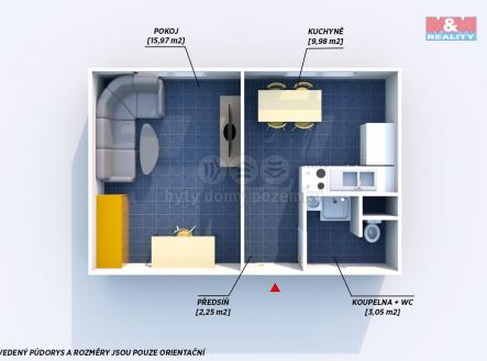 Prodej bytu, 1+1, 31 m²