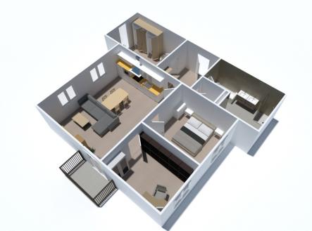 Prodej bytu, 3+kk, 103 m²