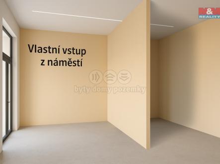Pronájem - obchodní prostor, 24 m²