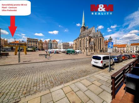 Pronájem kanceláře, 88 m²