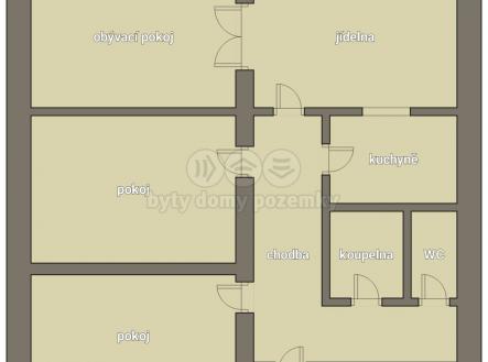 Prodej bytu, 4+1, 75 m²