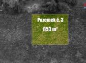 Prodej pozemku pro bydlení, 853 m²