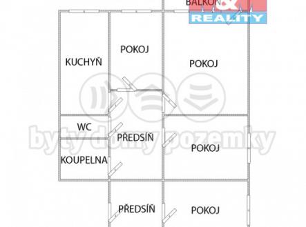 Pronájem bytu, 4+1, 74 m²