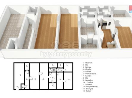Prodej chaty/rekreačního objektu, 444 m²