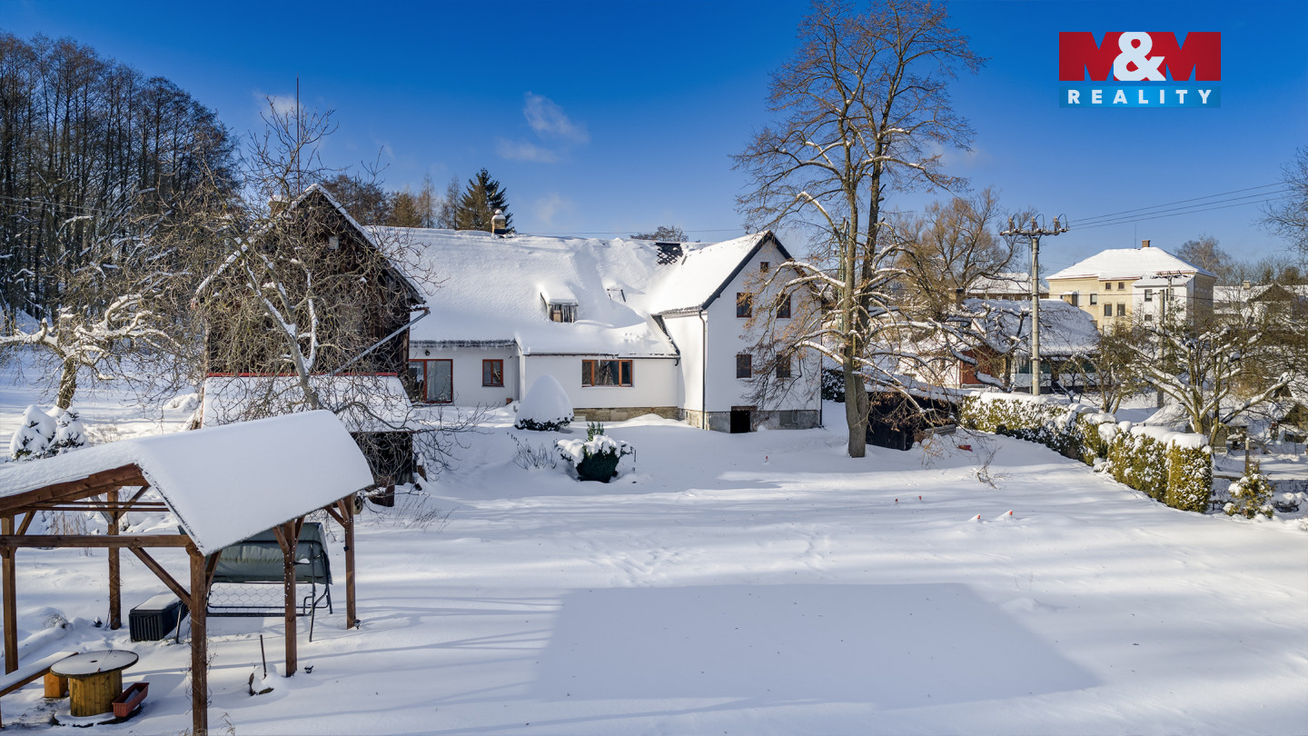 Dům pohled se záhrady