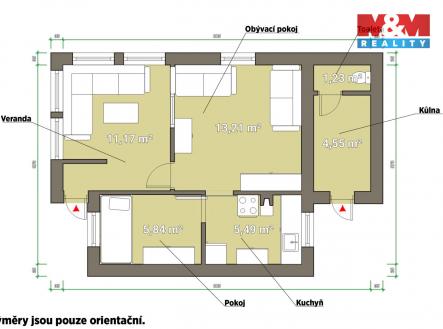 Prodej chaty/rekreačního objektu, 35 m²