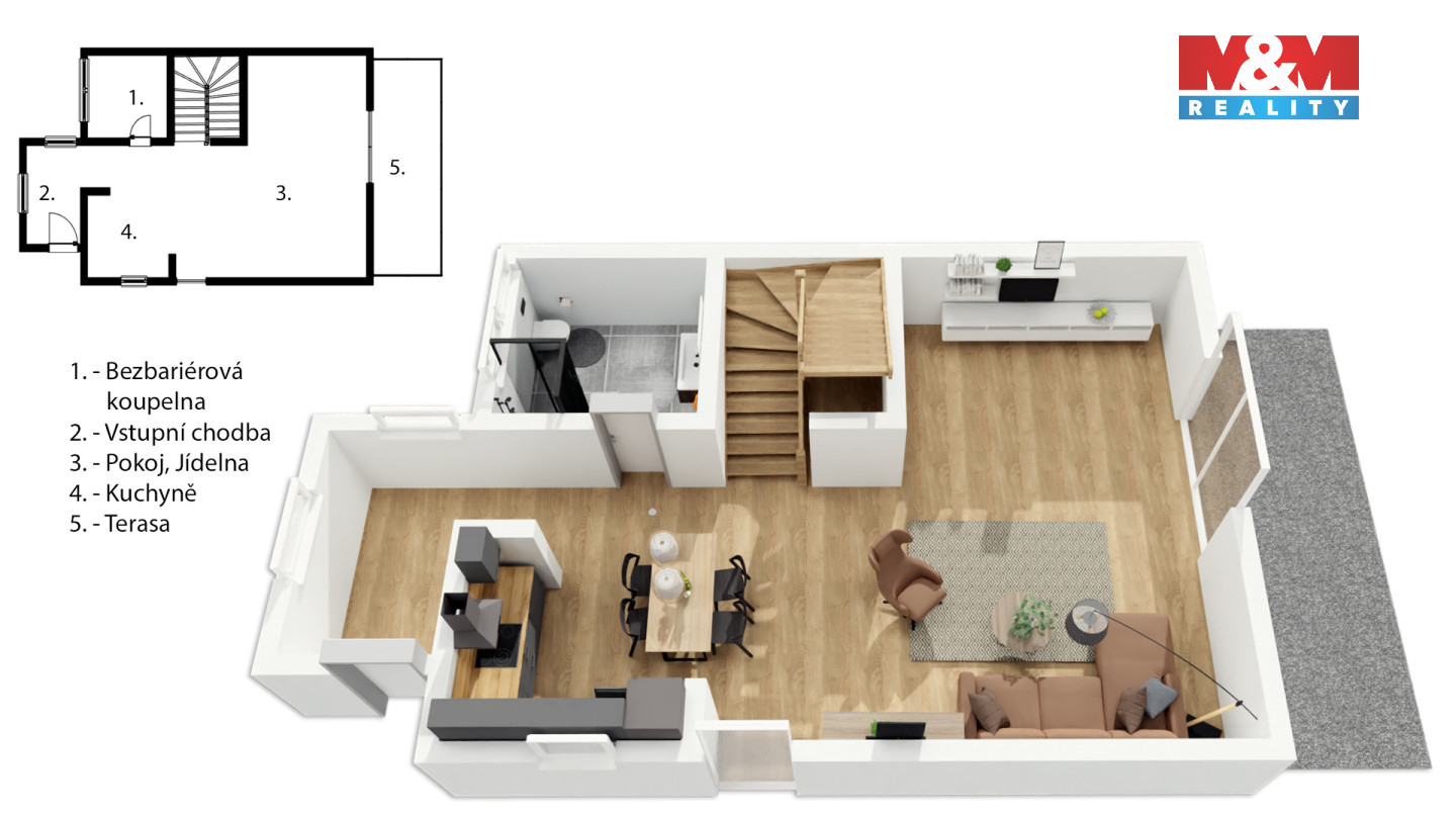 916602 - Prodej rodinného domu, 139 m², Jirny, ul. Javorová