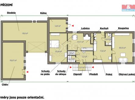 Prodej chaty/rekreačního objektu, 105 m²