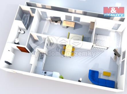 Prodej bytu, 2+kk, 63 m²