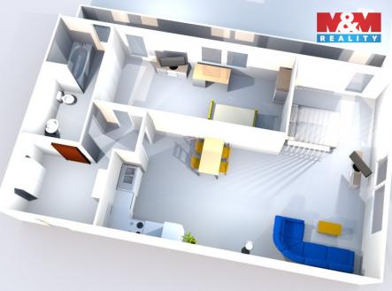 Prodej bytu, 2+kk, 65 m²