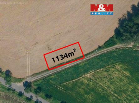 Prodej pozemku, zemědělská půda, 1 134 m²