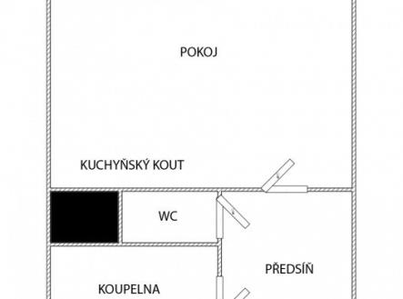 Prodej bytu, 1+kk, 31 m²