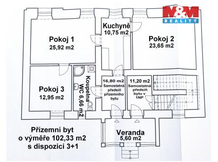 Prodej domu/vily, 204 m²