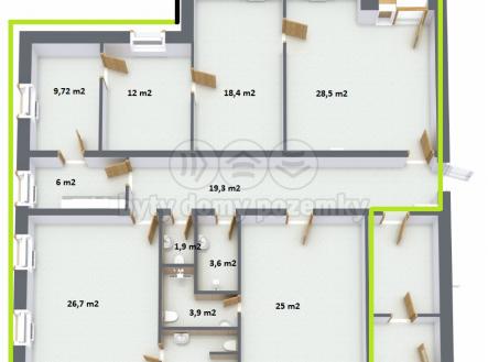 Pronájem obchodní prostor, 160 m²