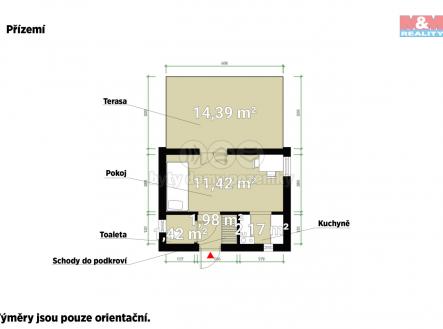 Prodej chaty/rekreačního objektu, 32 m²