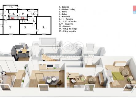 Prodej domu/vily, 110 m²