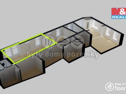 Pronájem kanceláře, 25 m²