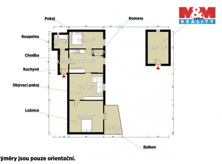Prodej bytu, 3+1, 86 m²