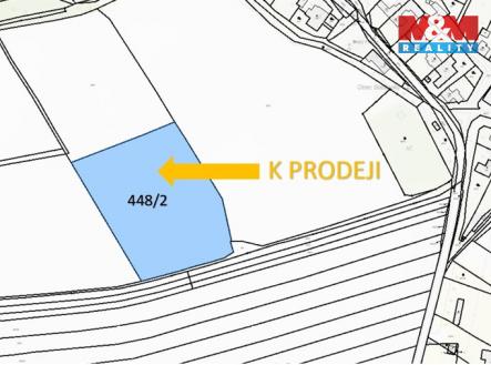 Prodej pozemku, zemědělská půda, 9 509 m²