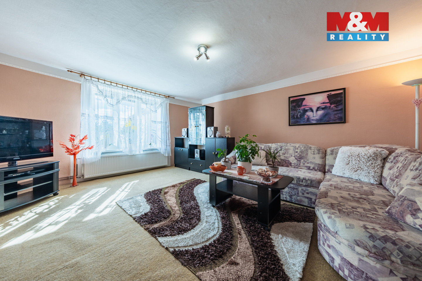 obývací pokoj ve 2. NP