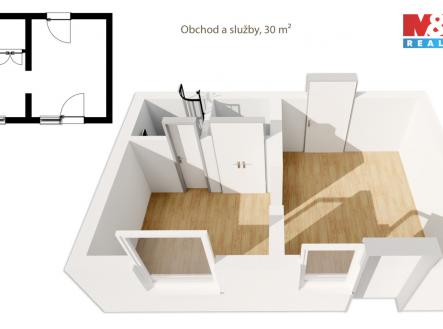 Prodej obchodní prostor, 30 m²