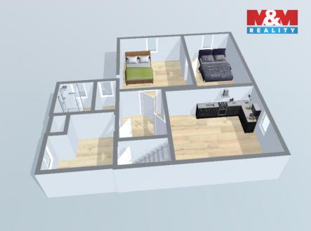 Prodej chaty/rekreačního objektu, 77 m²