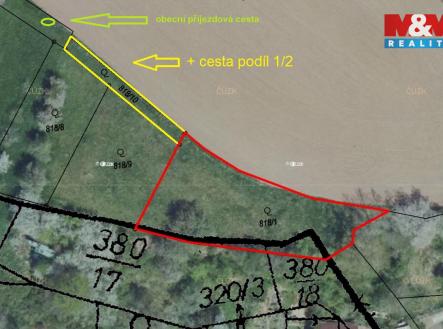 Prodej pozemku, zemědělská půda, 1 040 m²