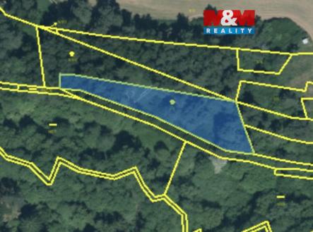 Prodej pozemku, les, 1 547 m²