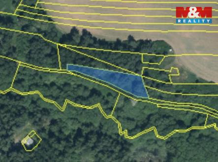 Prodej pozemku, les, 1 547 m²