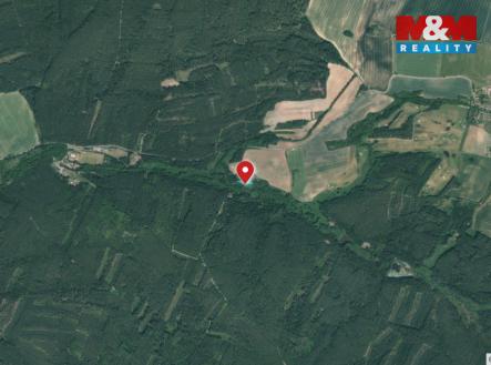 Prodej pozemku, les, 1 547 m²