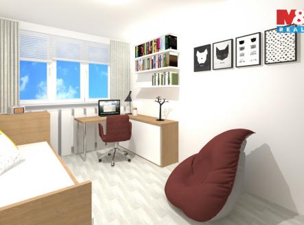 Prodej bytu, 3+kk, 56 m²