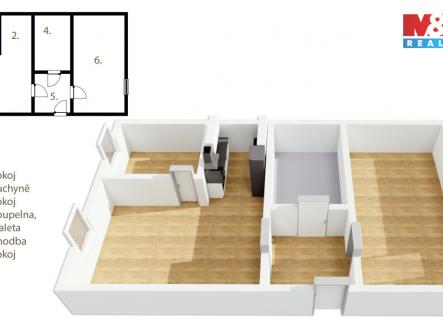 Prodej bytu, 3+kk, 83 m²