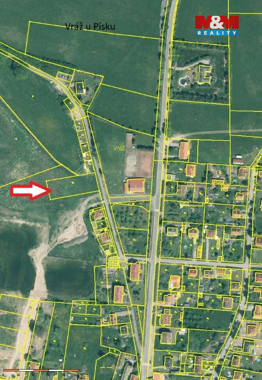 vraz-u-pisku_Vráž u Písku katastr sipka.jpg