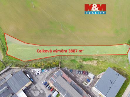 Prodej pozemku pro komerční výstavbu, 3 887 m²