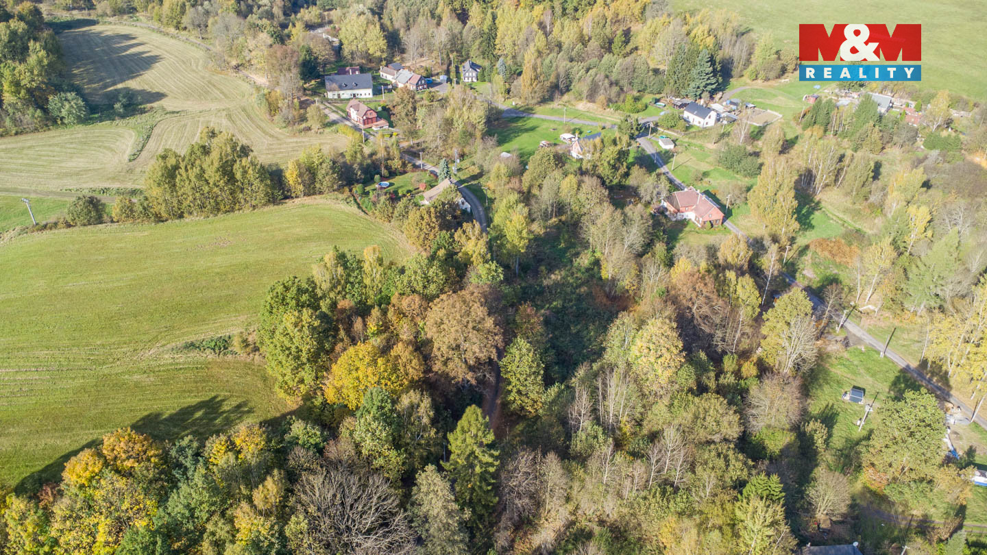 Pohled na pozemek