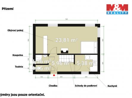 Prodej chaty/rekreačního objektu, 75 m²