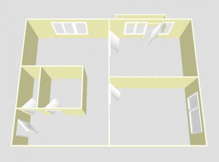 Prodej bytu, 2+1, 53 m²