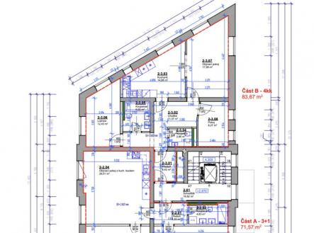 Prodej bytu, 3+1, 77 m²