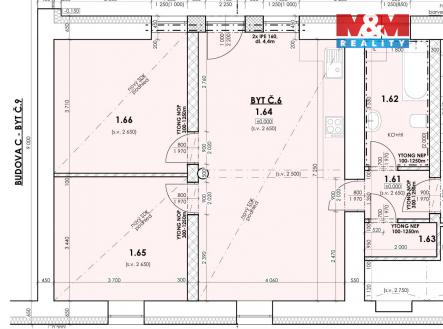 Prodej bytu, 3+kk, 65 m²