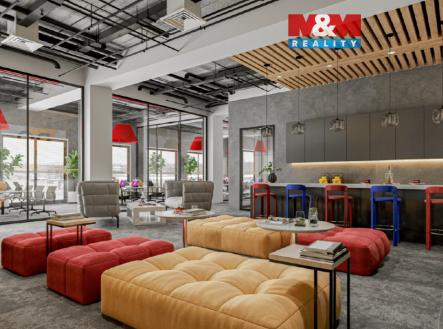 Pronájem kanceláře, 1 000 m²