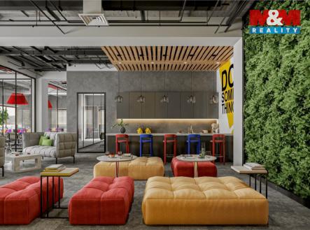 Pronájem kanceláře, 1 000 m²