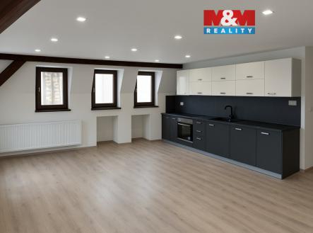 Pronájem bytu, 3+kk, 75 m²